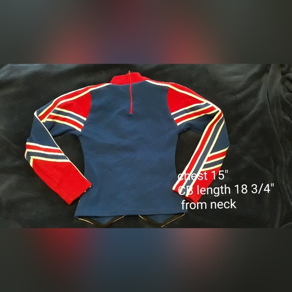 Dehen KIDS Cheerleading Sweater "Southern" Red White & Blue - Picture 6 of 8